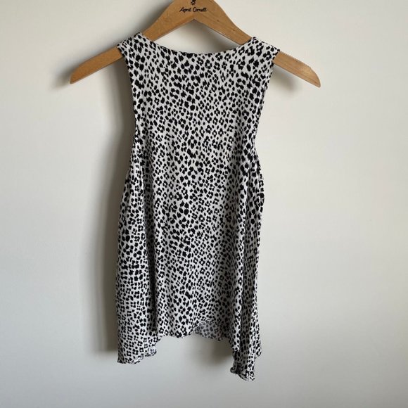 Zara zebra print top Size XS - Picture 2 of 4